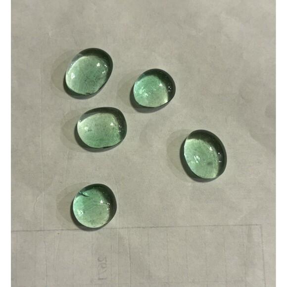Green See Through Glass Beads 2.5 lbs Mint - Picture 1 of 3